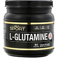 California Gold Nutrition, L-グルタミンパウダー、AjiPure（アジピュア）、グルテンフリー、454g